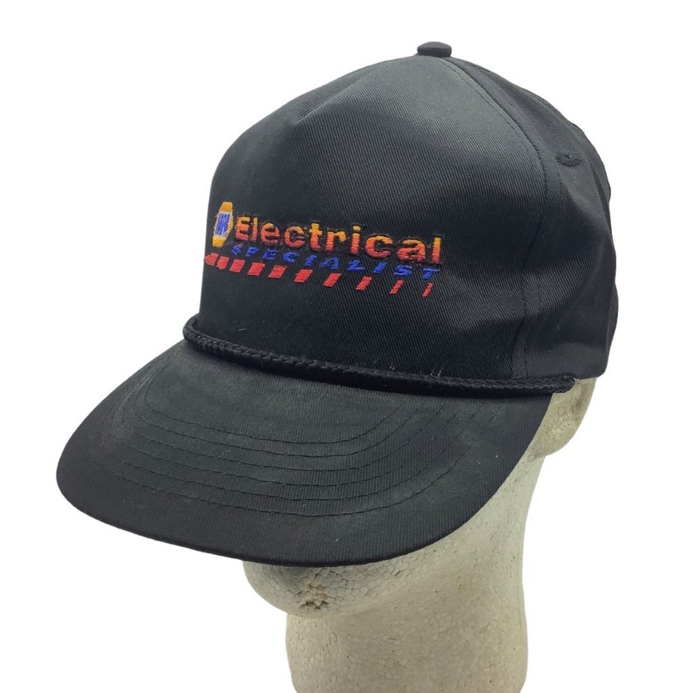 NAPA Electrical Specialist Employee Baseball Hat Cap Adult Sz A Black Adjustable
